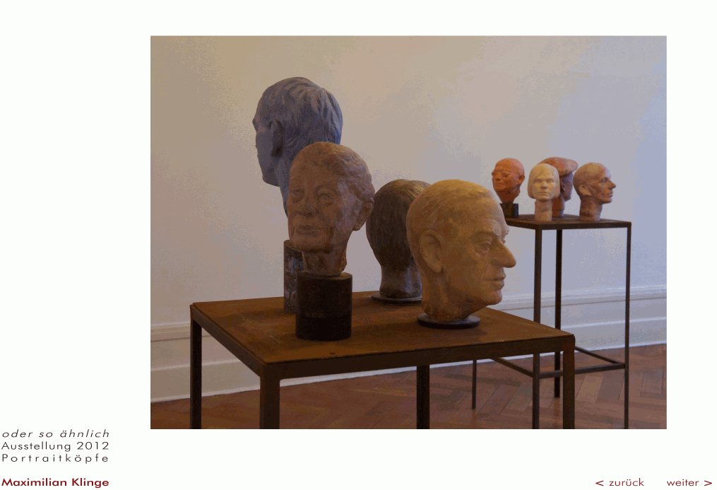 Ausstellung 'oder so &auml;hnlich'